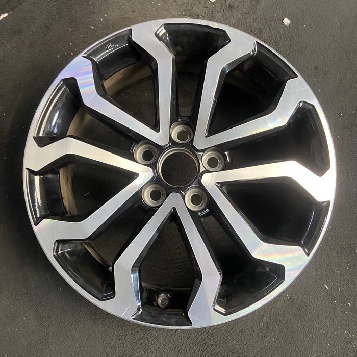 17" COROLLA CROSS 23-26 17x6.5, alloy , , silver black Original OEM Wheel Rim - Additional View