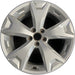17" FORESTER 14-16 17x7 , alloy Original OEM Wheel Rim - Front View
