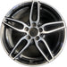 18" MERCEDES CLA-CLASS 17 117 Type, CLA250, 18x7.5, w/AMG, black accents - Front View