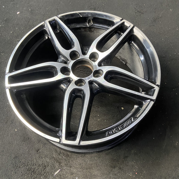 18" MERCEDES CLA-CLASS 17 117 Type, CLA250, 18x7.5, w/AMG, black accents - View 8