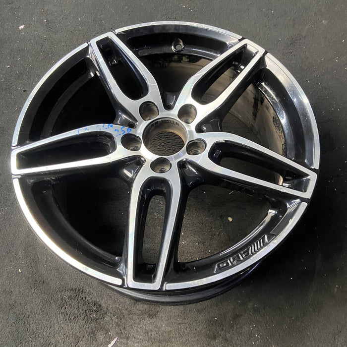 18" MERCEDES CLA-CLASS 17 117 Type, CLA250, 18x7.5, w/AMG, black accents - View 8