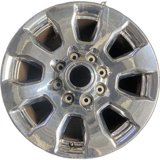 20" FORD F250SD PICKUP 17 20x8 , 8 spoke, chrome, 4" center cap, Original OEM - Front View