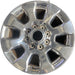 20" FORD F250SD PICKUP 17 20x8 , 8 spoke, chrome, 4" center cap, Original OEM - Front View