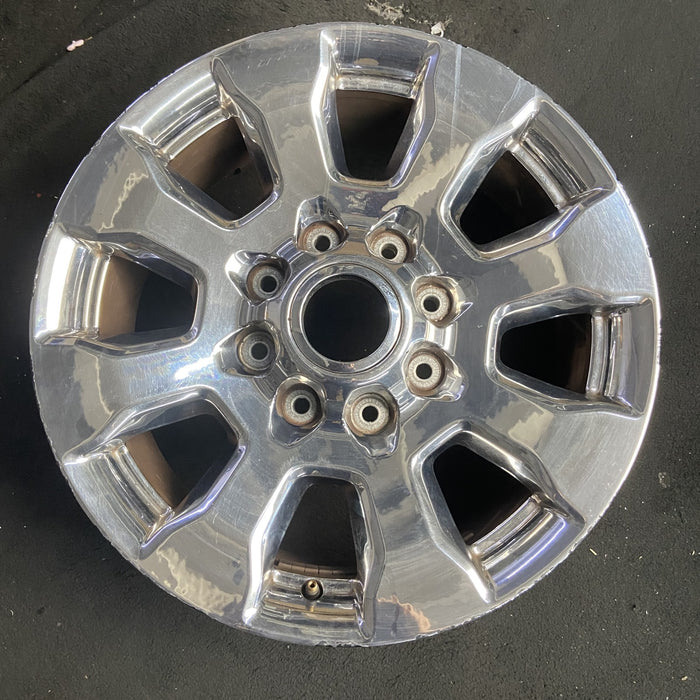 20" FORD F250SD PICKUP 17 20x8 , 8 spoke, chrome, 4" center cap, Original OEM - Additional View