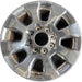 20" FORD F250SD PICKUP 17 20x8 , 8 spoke, chrome, 4" center cap, Original OEM - Front View