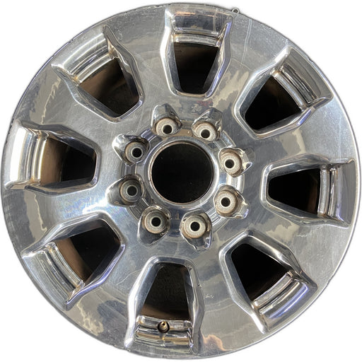 20" FORD F250SD PICKUP 17 20x8 , 8 spoke, chrome, 4" center cap, Original OEM - Front View