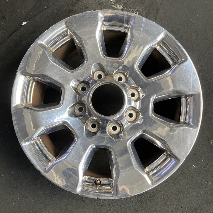 20" FORD F250SD PICKUP 17 20x8 , 8 spoke, chrome, 4" center cap, Original OEM - Additional View