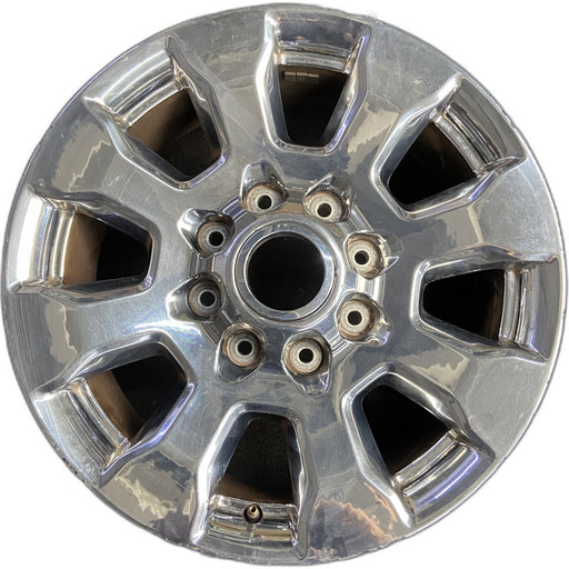 20" FORD F250SD PICKUP 17 20x8 , 8 spoke, chrome, 4" center cap, Original OEM - Front View