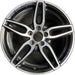 18" MERCEDES CLA-CLASS 17 117 Type, CLA250, 18x7.5, w/AMG, black accents - Front View
