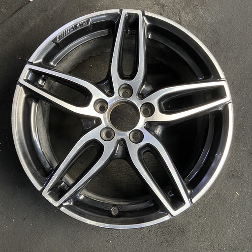 18" MERCEDES CLA-CLASS 17 117 Type, CLA250, 18x7.5, w/AMG, black accents - Additional View