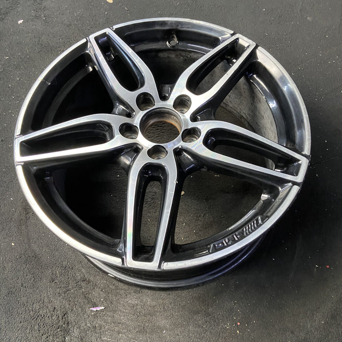 18" MERCEDES CLA-CLASS 17 117 Type, CLA250, 18x7.5, w/AMG, black accents - View 8
