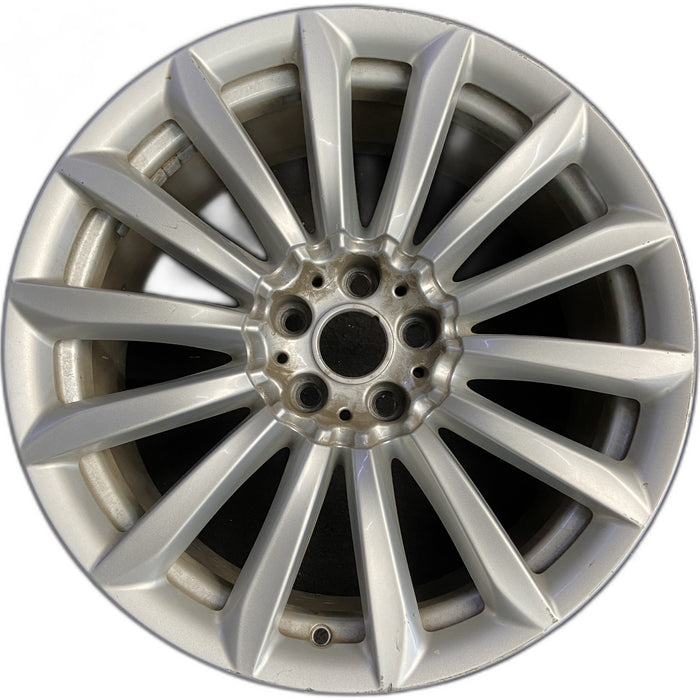 19" 640i GT 18-19 19x8.5, 7 V spoke Original OEM Wheel Rim - Front View