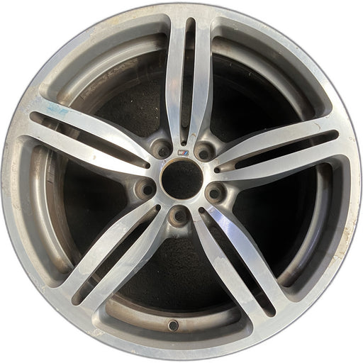 19" BMW M5 06-10 19x8.5 , 5 grooved spoke Original OEM Wheel Rim - Front View