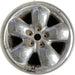 20" DODGE 1500 PICKUP 02-03 20x9, aluminum, chrome clad Original OEM Wheel Rim - Front View