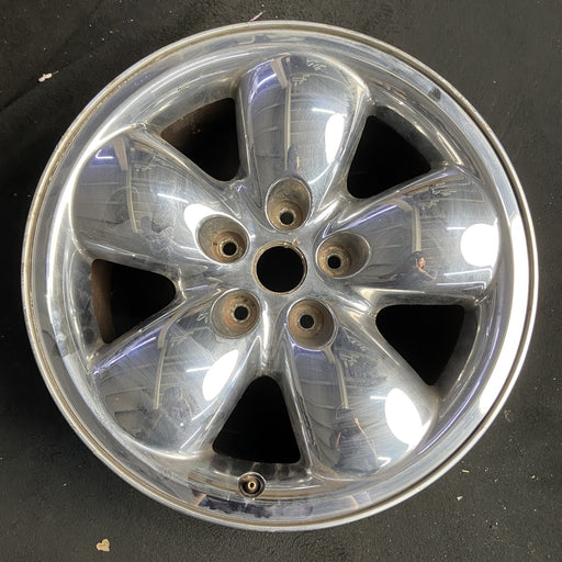 20" DODGE 1500 PICKUP 02-03 20x9, aluminum, chrome clad Original OEM Wheel Rim - Additional View
