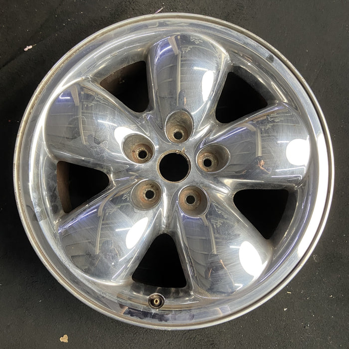 20" DODGE 1500 PICKUP 02-03 20x9, aluminum, chrome clad Original OEM Wheel Rim - Additional View