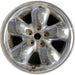 20" DODGE 1500 PICKUP 02-03 20x9, aluminum, chrome clad Original OEM Wheel Rim - Front View