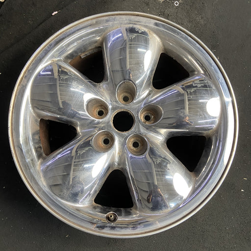 20" DODGE 1500 PICKUP 02-03 20x9, aluminum, chrome clad Original OEM Wheel Rim - Additional View