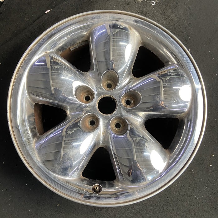 20" DODGE 1500 PICKUP 02-03 20x9, aluminum, chrome clad Original OEM Wheel Rim - Additional View