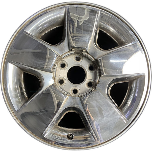 20" AVALANCHE 1500 09-11 20x8.5, 5 spoke, covered lug nuts, flat spoke Original - Front View