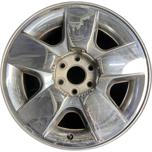 20" AVALANCHE 1500 09-11 20x8.5, 5 spoke, covered lug nuts, flat spoke Original - Front View