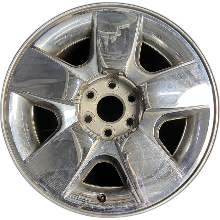 20" AVALANCHE 1500 09-11 20x8.5, 5 spoke, covered lug nuts, flat spoke Original - Front View