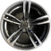 19" BMW M2 16-17 19x10 , , , black Original OEM Wheel Rim - Front View