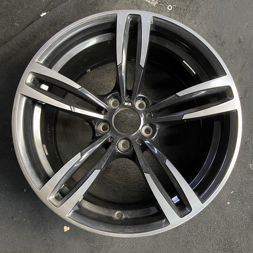 19" BMW M2 16-17 19x10 , , , black Original OEM Wheel Rim - Additional View