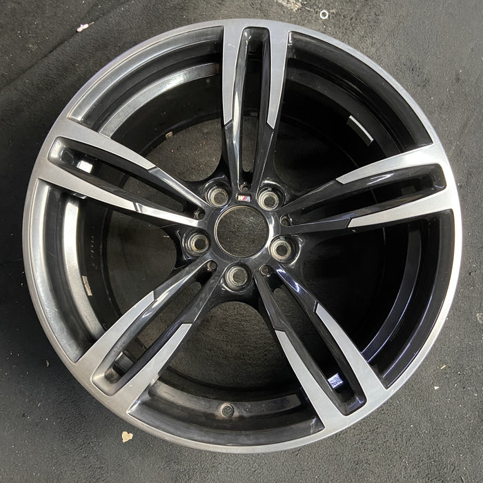 19" BMW M2 16-17 19x10 , , , black Original OEM Wheel Rim - Additional View