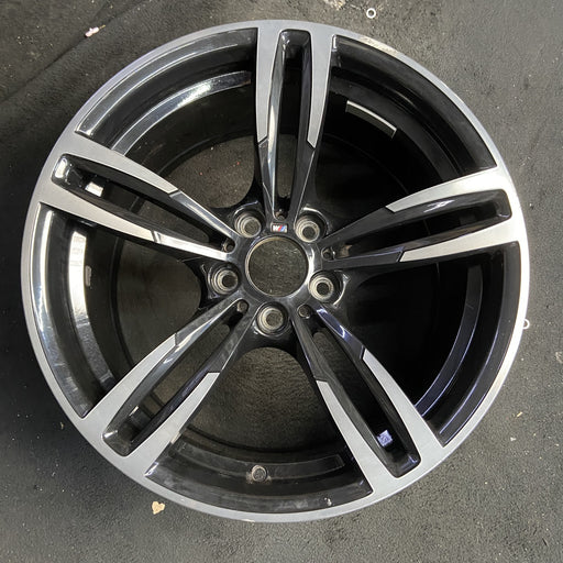 19" BMW M2 16-17 19x10 , , , black Original OEM Wheel Rim - Additional View