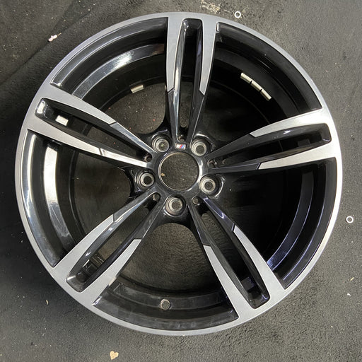 19" BMW M2 16-17 19x9 , , , black Original OEM Wheel Rim - Additional View