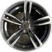 19" BMW M2 16-17 19x9 , , , black Original OEM Wheel Rim - Front View