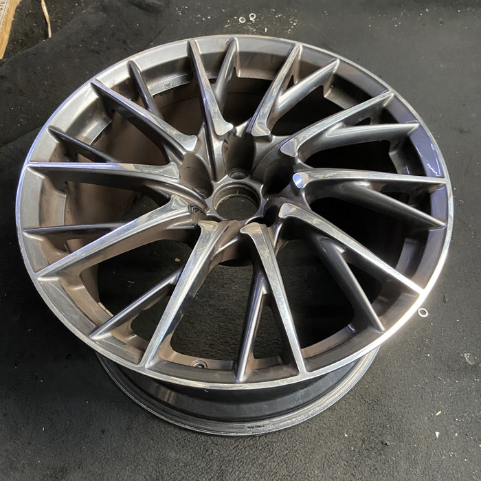 19" LEXUS RC F 15-19 19x10 , 20 spoke, cross spoke Original OEM Wheel Rim - View 7