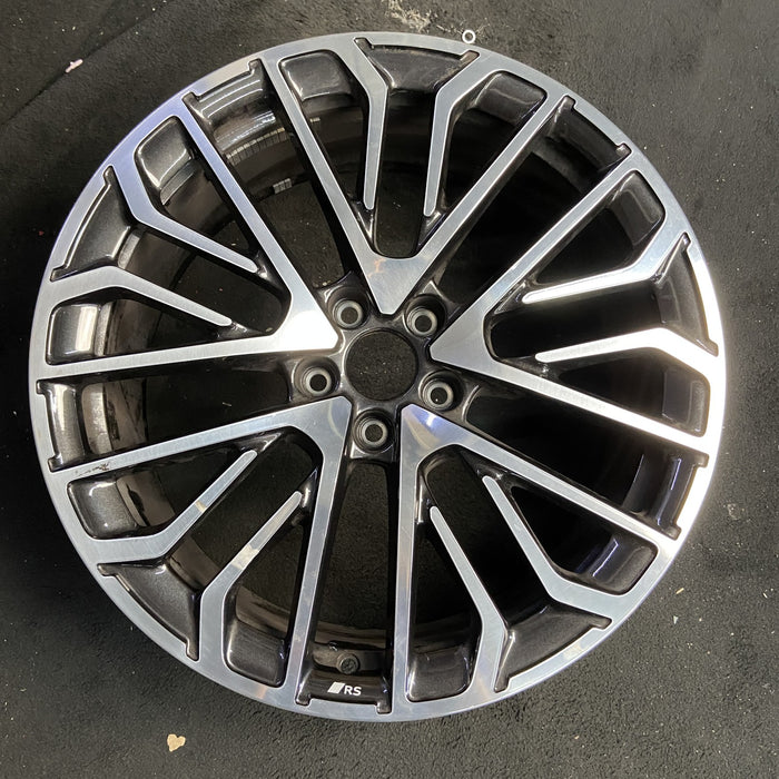 21" AUDI SQ5 26 21x8.5, V spoke Original OEM Wheel Rim - Additional View