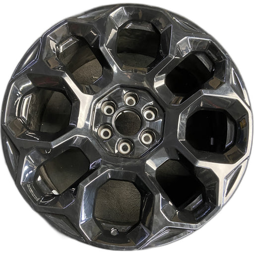 24" SUBURBAN 1500 25-26 24x9.5, 8 holes, black Original OEM Wheel Rim - Front View