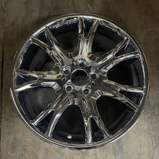 19" BMW X3 04-10 19x9 , 7 Y spoke design, silver Original OEM Wheel Rim - Additional View