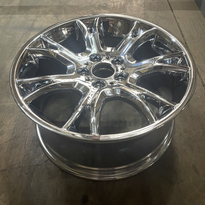 19" BMW X3 04-10 19x9 , 7 Y spoke design, silver Original OEM Wheel Rim - View 8