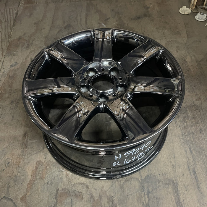 17" BMW 320i 01-05 , 17x8 , 7 spoke, exposed lug nuts, flat spoke Original OEM - View 7