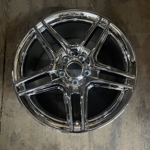 18" MERCEDES C-CLASS 08-09 204 Type; C300, 18x8.5 Original OEM Wheel Rim - Additional View