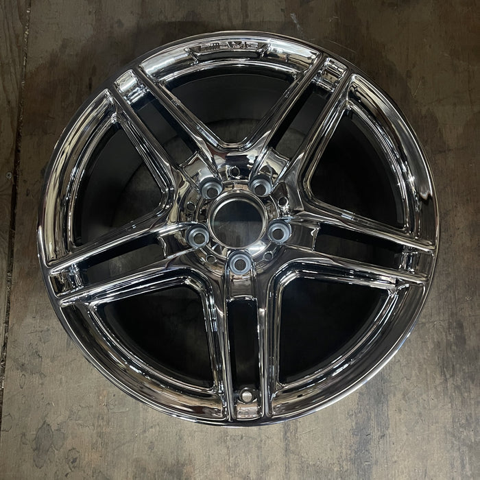 18" MERCEDES C-CLASS 08-09 204 Type; C300, 18x8.5 Original OEM Wheel Rim - Additional View