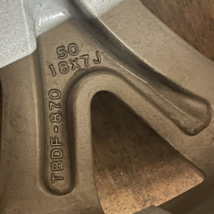 18" C-HR 18-19 18x7 Original OEM Wheel Rim - View 9
