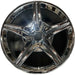 19" MERCEDES S-CLASS 09 230 Type; SL550, 19x9.5 Original OEM Wheel Rim - Front View