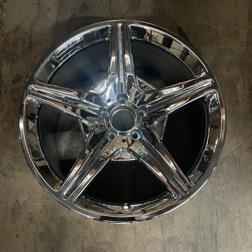 19" MERCEDES S-CLASS 09 230 Type; SL550, 19x9.5 Original OEM Wheel Rim - Additional View