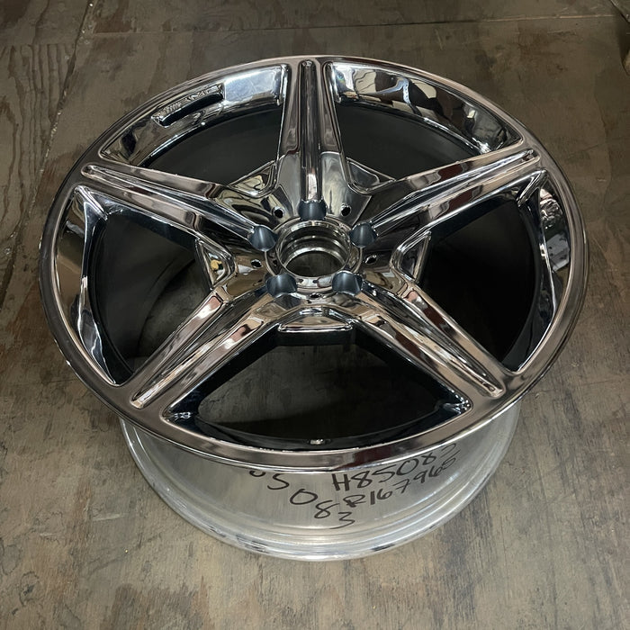19" MERCEDES S-CLASS 09 230 Type; SL550, 19x9.5 Original OEM Wheel Rim - View 7