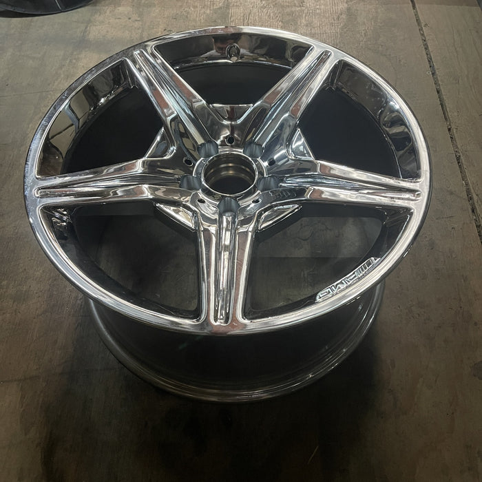 19" MERCEDES S-CLASS 09 230 Type; SL550, 19x9.5 Original OEM Wheel Rim - View 8