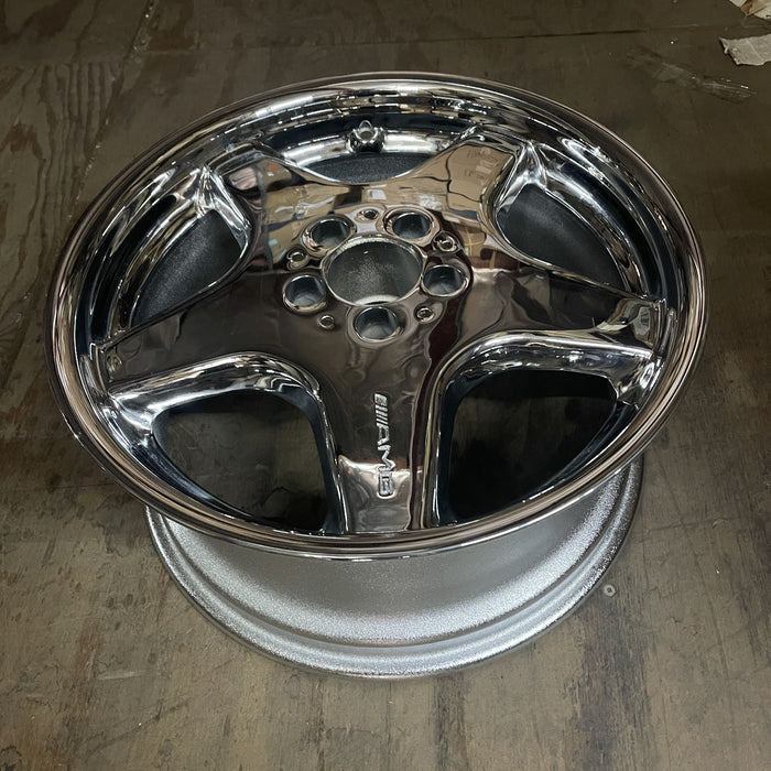 18" MERCEDES S-CLASS 00 129 Type; SL500, , w/Sport, 18x8.5 Original OEM Wheel - View 8