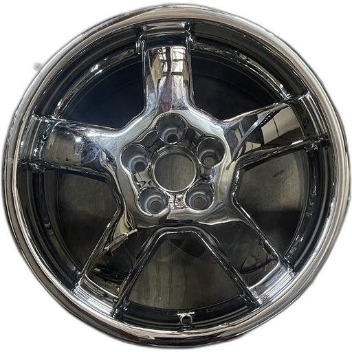 16" BEETLE 03-04 16x6.5, alloy, 5 spoke Original OEM Wheel Rim - Front View