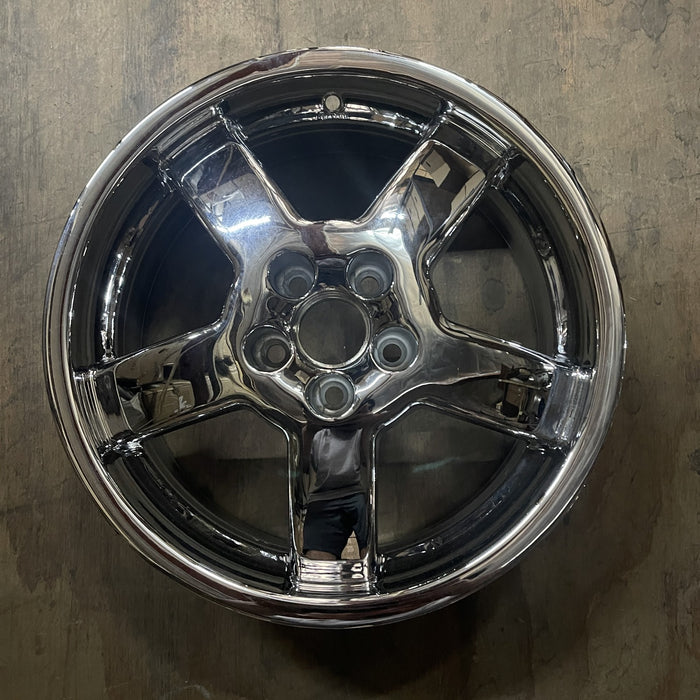 16" BEETLE 03-04 16x6.5, alloy, 5 spoke Original OEM Wheel Rim - View 7