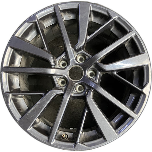 18" WRX 22 18x8.5 , dark gray Original OEM Wheel Rim - Front View