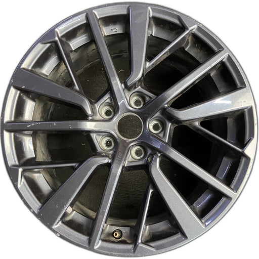 18" WRX 22 18x8.5 , dark gray Original OEM Wheel Rim - Front View